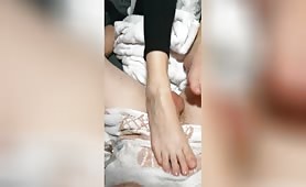 Face to Face perfect footjob relax 