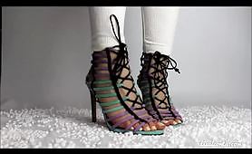 Ilse Alcorta feet heels, barefeet