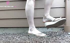 Brandy Elliott - Wedge Flip flop Play