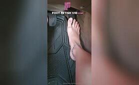 nicolesgoddesssoles - nikki nicole pedal pumping barefoot