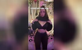 HarmonyXjade leg warmer jerk off instructions video